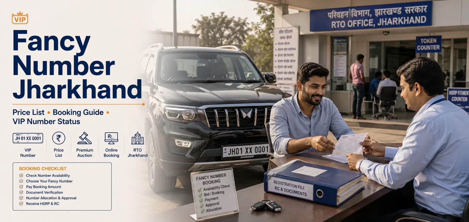 Fancy Number Jharkhand: Price List, Booking Guide & VIP Number Status