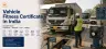 Vehicle Fitness Certificate in India: Fees, Rules & Online Apply