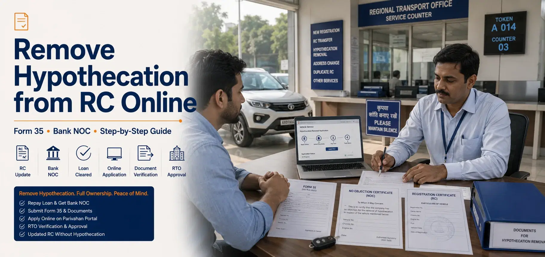 How to Remove Hypothecation from RC Online: Step-by-Step Guide
