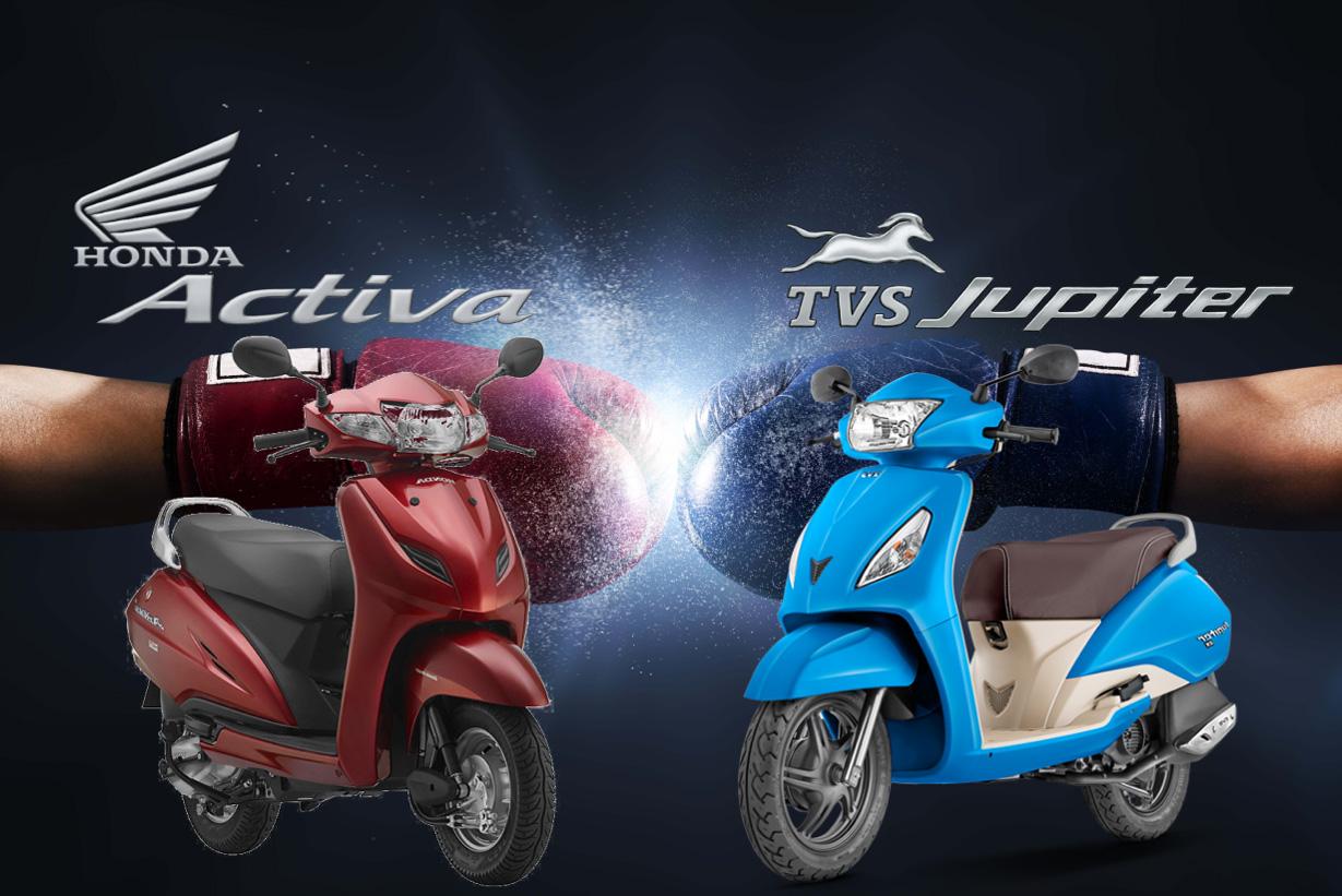 TVS Jupiter or Honda Activa